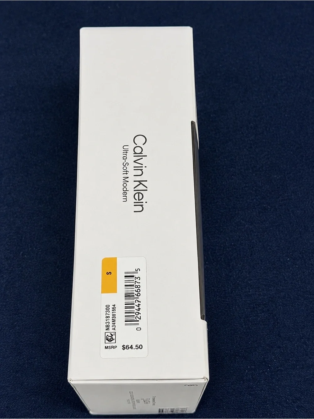 NEW Calvin Klein Ultra Soft Modern Modal Trunks 3 Pack Small Men’s Underwear